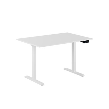 Skrivbord Ergo 2-motorigt 120x80cm vit - Lyreco - Kontorsmöbler och inredning - Bord och hurtsar - Skrivbord - Höj/sänkbar