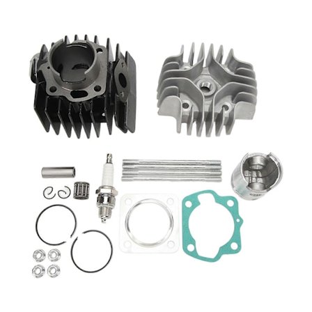 41 mm cylinder top end kit 12110?43000 cylinder stempelringe pakningssæt erstatning til Suzuki LT A50 JR 50