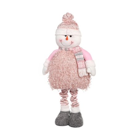 Infällbara juldekorationer Snögubbe långa ben