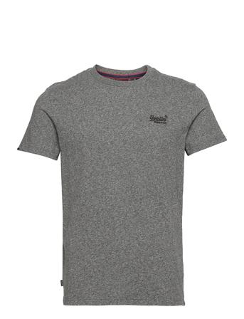 Vintage Logo Emb Tee T-shirt Grå Superdry