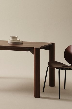 Jotex - Spisebord 90x180 Cm Valnøtt - NYHAMN - Kjøp Spisebord hos Jotex