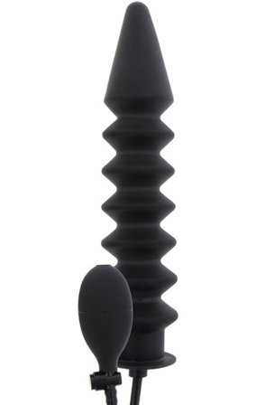 Extreme Inflatable Ribbed Plug 38 cm - Woome.pl