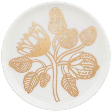 OIVA Marimekko Tiara tallrik 13,5 cm, vit/guld | Dukning & Servering > Tallrikar > Tallrik | Bagaren och Kocken
