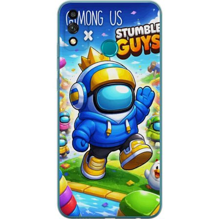 Kompatibelt Mobilskal till Honor 9X Lite Crowned Space Runner