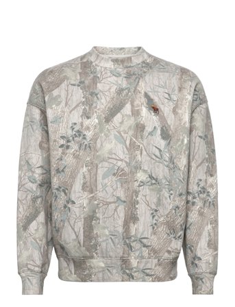 Abercrombie & Fitch Icon Crew - Grey - M