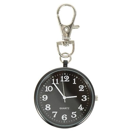 1 stk. quartz lommeur Ur Alloy sygeplejerskeur ur Sort
