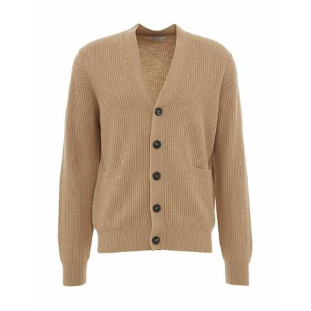 Ballantyne - Cardigans - Brun - Herr - Storlek: M, Herr, Storlek: M
