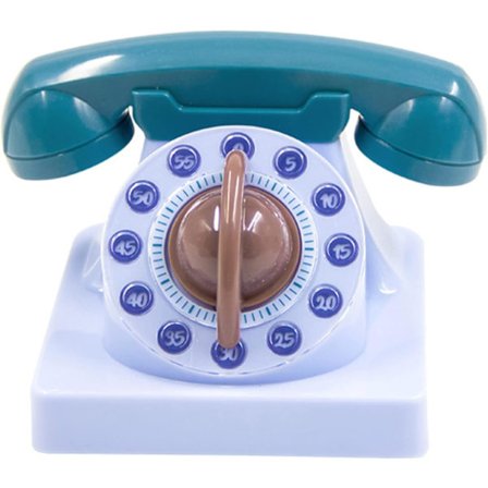 Sød Tegneserie Telefonformet Køkkenur Mekanisk Optræk 60 Minutters Manuel 360 Graders Roterende Ur Til Børn Køkkenure Til Madlavning Manu