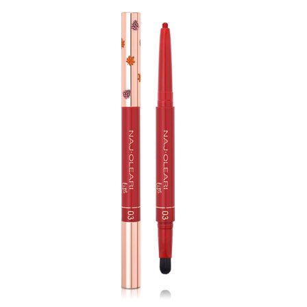 Naj Oleari Lasting Kiss 16h Lip Liner 03 Intense Red 0.25g - Matita labbra