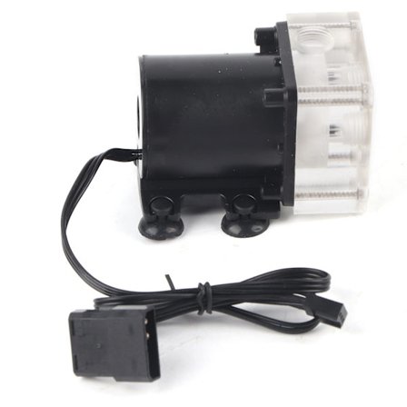 Ljudlös CPU Vattenpump Dator Vattenkylningssystem Pump G1/4 Gänga för PC 500L/H