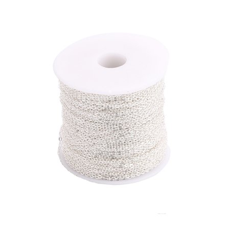 S925 färgskyddande kopparpläterad sterlingsilver O-formad