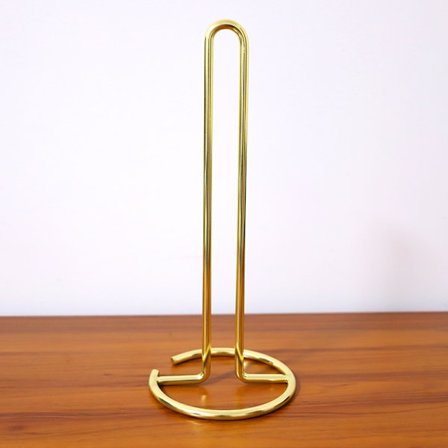 Guldpappershanddukshållare bänk, kökshanddukshållare för kök