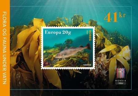 Norge - Nordia 2024 - Postfrisk miniark