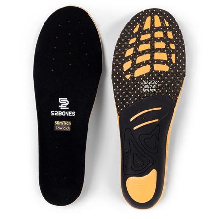 52bones Slimtech Unisex inner soles Black 39/40