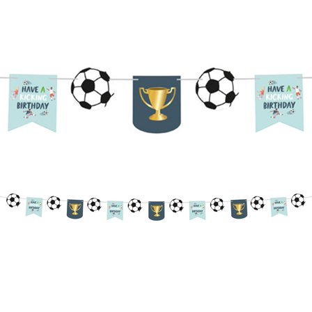 Flaggirlang Fotbollskalas 6 m