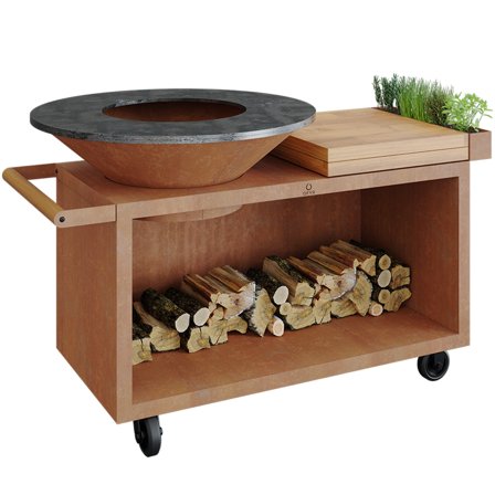 Ofyr Köksö utomhus Pro TW, stål | Utematlagning > Trädgård & Utemiljö > Eldstad | Bagaren och Kocken