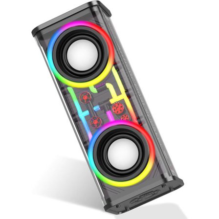Bärbar Bluetooth-högtalare, Transparent Bluetooth 5.3 Trådlös 1