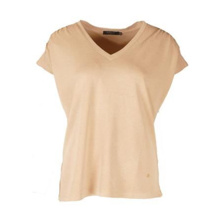 Rebelz, Shirt Merlijn Beige, Dames, Maat:M
