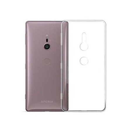 Xperia XZ2 Stöttåligt Genomskinligt Skal Simple