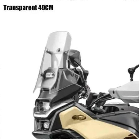 Kompatibel med CF MOTO 450MT Vindskjerm 450 MT Tilbehør Motorsykkel Frontrute Kompatibel med CFmoto MT450 Vindskjerm MT 450 2024 Deler-Xin