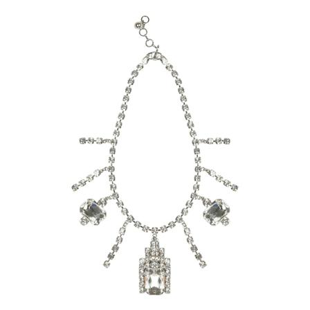 Alessandra Rich, Necklaces Grijs, Dames, Maat:ONE Size