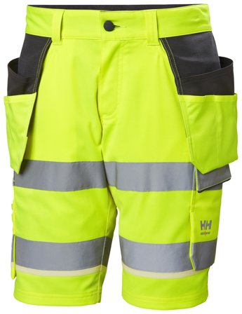 Helly Hansen Workwear 77516-369 Arbetsshorts Hi-Vis gul Hi-Vis gul, Kläder