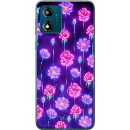 Yhteensopiva Puhelinkuori Motorola Moto E13 Bloom Reverie Electric Petals