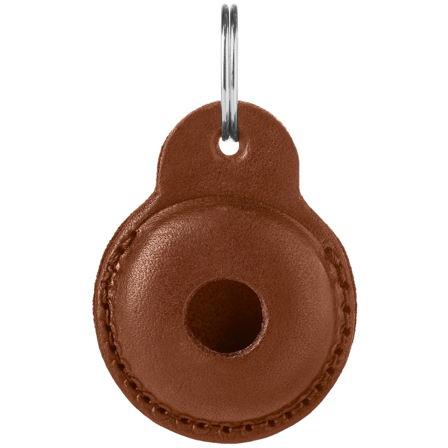 HUNTER AirTag-holder Viborg Leather Cognac