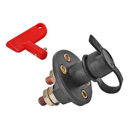 Hovedafbryder til batteri 2-polet