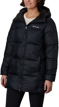 Columbia Puffect Mid Hooded Jacket naisten talvitakki, musta