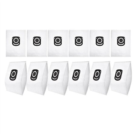 12 st Ersättningsdammpåsar för dammsugare ZR200520 ZR200540 ZR200720 Tillbehör Rea