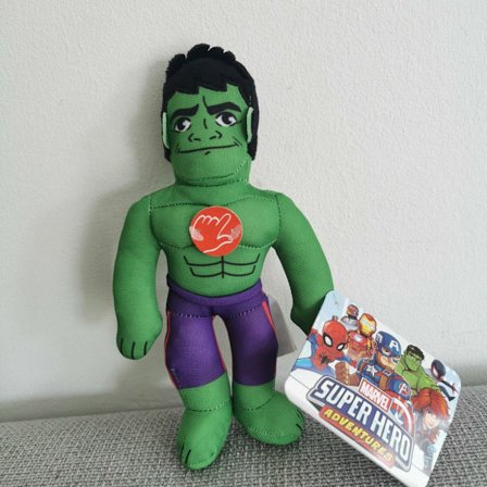 Marvel Avengers Hulk Kosedyr Anime Plysjfigur 18 cm NY KLB