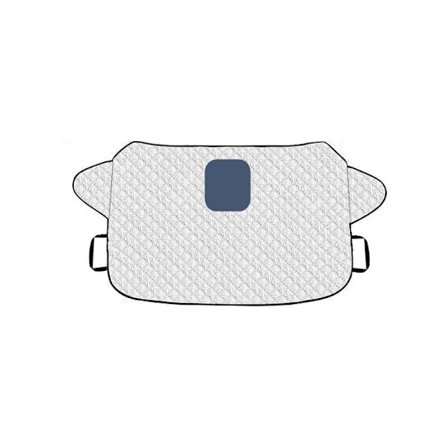 Bilfrontrutebeskyttelse, Magnetisk Vinterfrontrutebeskyttelse, Universell Bilbeskyttelse Mot Frost, Snø, Is, Regn - 145 x 100 cm