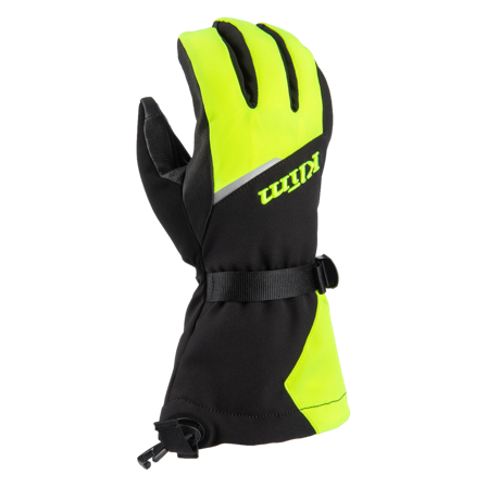 Guantes de Nieve Klim Fusion Gauntlet Negro-Alta Visibilidad M