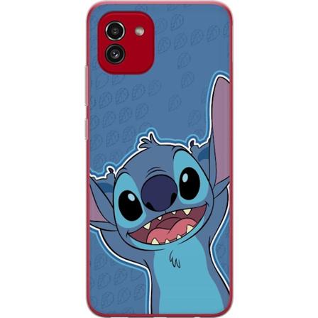 Samsung Galaxy A03 Genomskinligt Skal Stitch Hello