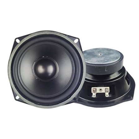5,25 tommers Ser 8 20W Høytaler 132 mm Gummi Kant Mid-woofer