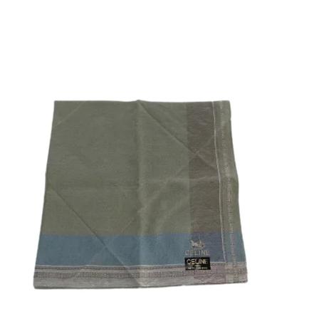 Celine Vintage, Pre-owned Scarf Groen, Dames, Maat:ONE Size