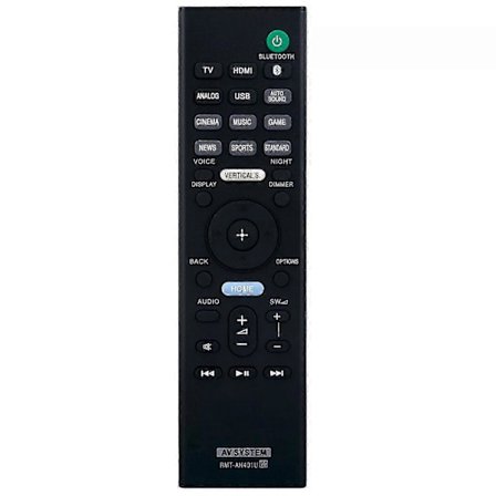 RMT-AH401U fjernbetjening til Sony AV-system HT-X9000F SA-WX9000F