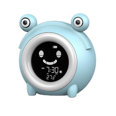 Tecknad Groda Väckarklocka Smart Elektronisk klocka för barn Elever använder Bedside Timing Mini väckarklocka