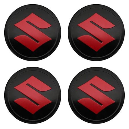 4 st 56 mm Bilhjul Navkapslar Klistermärken Auto Fälgskydd Tillbehör För Suzuki Jimny Grand Vitara Sx4 Swift Alto Emblem