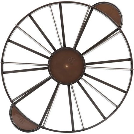 Kakedeler, Kake Porsjonsmarkør Rund Kakedeler 10/12 Deler Brød Kakeskjærer Lik Porsjon Skjærer Skivemarkør Bakeverktøy 27 cm