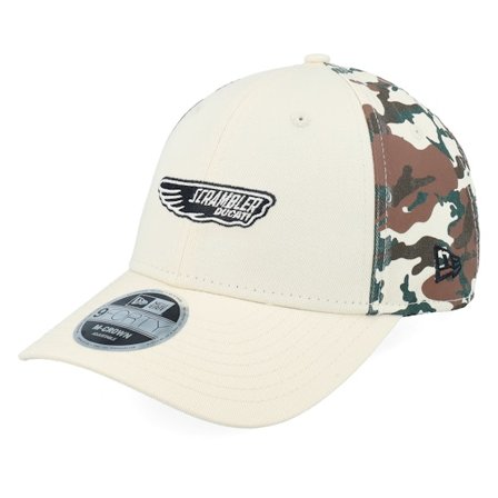 New Era - Motor Beige adjustable Czapka Z Daszkiem - Ducati Scrambler 9FORTY M-Crown Stone/Camo Adjustable @ Hatstore