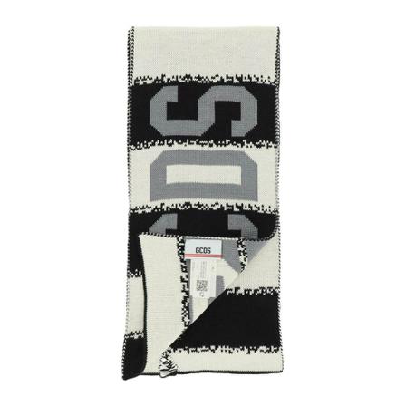 Gcds Winter Scarves , Zwart , Heren , Maat: ONE Size Sjaals
