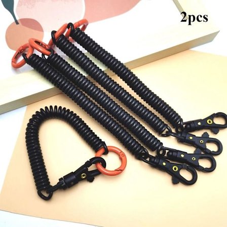 2 st plasttelefon fjäder elastiskt rep 2 2