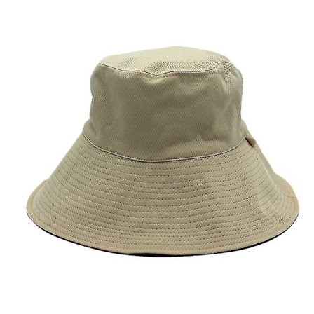 Kvinners dobbeltsidige solhatt av høy kvalitet med stor brem, UV-beskyttelse, fiskerlue, golfcaps
