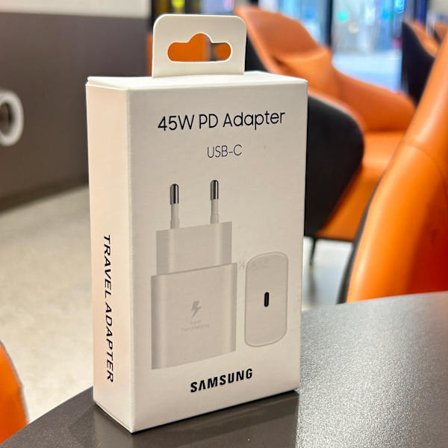 Samsung 45W Superrask Lader PD 5.0 med Type C Kabel EU Plugg [YDE]