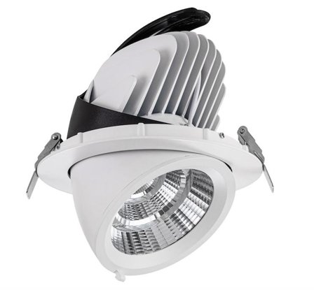 SYNERGY Downlight weiss, schwenkbar, warmweiß