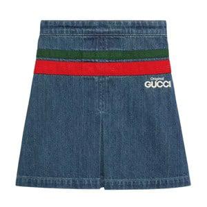 Kids - Gucci Branded Denim Skirt Blue 8 Years - Skirts - 8 years - Blue - Mädchen