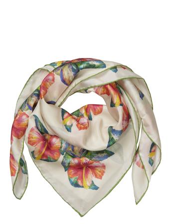 Blommor Sia Scarf Becksöndergaard Beige