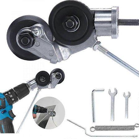 Elektrisk Drill Platekutter, Ny Metall Nibbler Drillfeste, Platekutter, Elektrisk Drill Platekutterfeste For Kutting av Jern [IB